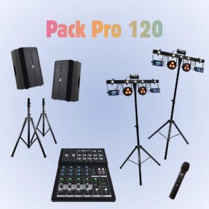Pack Pro 120 personnes - Location de matériel de DJ